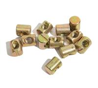 Bed Screws Hardware Replacement Kit, 25-Set M6x40mm/ 50mm/ 60mm/ 70mm/ 80mm Hex Drive Socket Cap Barrel for DIY Bicycle Motorcycle Repair
