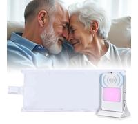 Bed Sensor Pad & Pager Bed Alarm for Elderly Dementia Patients - Fall Prevention Sensor with Pressure Motion Detection, Dementia Patients Caregiver Fall Prevention 13”x32” Pad (Bed Sensor Pad)