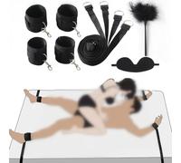 Bed Sex Straps for Bed Restraints Bondage Sex Play BDSM Bondage Sweater Restraining Sex Restraints Tie up Handcuffs Sex Toys for Couples Mattress Sex Position Sex Furniture for Bedroom