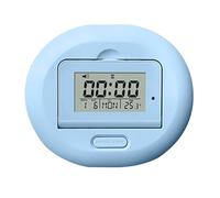 Bed Shaker Alarm Clock with Strong Vibration, Extra Loud Alarm & Large LED Display for Heavy Sleepers, Hard of Hearing, Deaf, Seniors & Kids