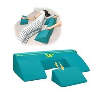 Bed Sore Turning Wedge Pillow for Sleeping Positioning Bed Sores Treatment Pressure Ulcer Cushion Bedridden Patient Elderly Anti Bedsore Turn Over Pad Triangle Medical Nursing After Surgery Wedges