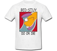 Bed Stuy Do Or Die Do The Right Thing Movie Mens T-Shirt White Unisex Tee M