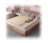 Bed Support Board, Multifunctional Natural Solid Wood Design, Roll-Up Slats, No Box Spring Needed for Modern Bedrooms, 31.5x74.8 in