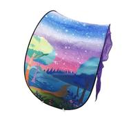 Bed Tents Fantasy Fun Foldable Pop up Outdoor Indoor Dream Twin Size for Christmas Birthday (Fantacy Forest)