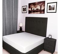 Bed Thread - Egyptian Cotton Super King Fitted Sheet, 400 Thread Count Long Staple Cotton Sateen Super King King Bed Fitted Sheet Bed Sheet, 100% Cotton Deep Pocket Off White Fitted Sheet Super King