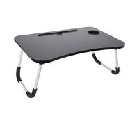 Bed Tray Drawer Cup Holder Foldable 60x40 cm Laptop Tray Bed Table