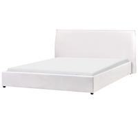 Bed Velvet LAVAUR 180 x 200 cm (EU Super King) Off-White