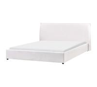 Bed Velvet LAVAUR 180 x 200 cm (EU Super King) Off-White