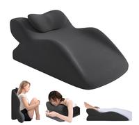 Bed Wedge Pillow, Adjustable Leg Elevation Pillow, Ergonomic reading Pillow, Memory Foam Sleeping Pillow for leg Elevation and Back Support, Promoting Blood Circulation for Sleeping Reading Sitting