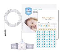 Bed Wetting Alarm Children - Loud Sound & Strong Vibration, USB Rechargeable Potty Sensor Alarm - Stop Bedwetting & End Sleepless Nights!