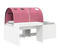 Bed with Tunnel 4 pcs Engineered Wood Frame Modern Bedroom Furniture vidaXL