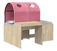 Bed with Tunnel 4 pcs Engineered Wood Modern Frame Bedroom Furniture vidaXL