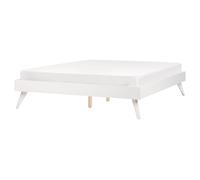 Bed without Headboard BERRIC 160 x 200 cm (EU King Size) White
