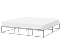 Bed without Headboard Metal VIRY 180 x 200 cm (EU Super King) Light Beige