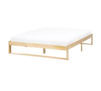 Bed without Headboard Pine Wood TALAIRAN 140 x 200 cm (EU Double) Light Brown