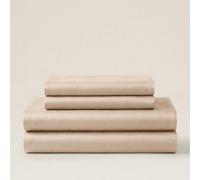 Bedable Sateen Essentials Bedding Set - Beige - King - Standard