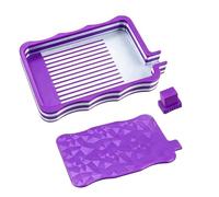 Bedazzling Tray, Efficient Bead Sorting Design, 10.2x6.3x1.1cm, Diamond Art Trays with Lids, Diamond Art Painting Organizer, Multi Section Organizer Layout, for Bedazzling Sorting Stoning Bead