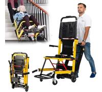 BEDCKCC Electric Wheelchairs for Climbing Stairs,Folding Portable Chair Stair Lift Climber Stair Mobility Assist for Going Up and Down Stairs