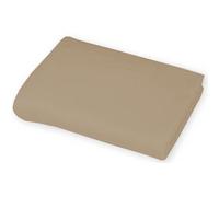Bedding Attire 1 Piece Flat Sheet Egyptian Cotton 600 TC (UK Single Size, Taupe Color)
