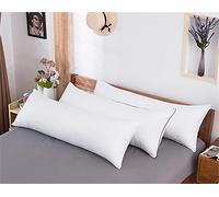 Bedding Body Pillow - 4ft Long Side Sleeper Bolster Pillow for Pregnancy and Maternity Support , Body Pillow for Adults, Cotton Blend Outer Shell with Soft Polyester Filling (4ft (18*47inch))