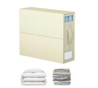 Bedding Box - Foldable Bedding Box | Oxford Fabric Cabinet Storage Container, 32.77 cm Bedding Box, Dustproof Storage Box, Offers Enough Space for Storing Large