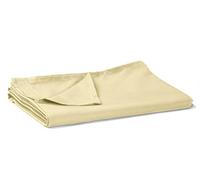 Bedding Direct Luxury Polycotton Flat Sheets, Ultra Soft Top Bed Sheet, 144 Thread Count Easy Care, Comfortable & Soft Sheet, Hotel Quality Single, Double, King, S-King Size Cream King