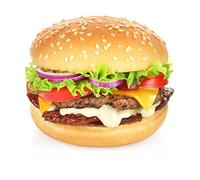 Bedding_Dreamer Hamburger Blanket Cheeseburger Throw Blanket Realistic Food Flannel Fleece Blanket Novelty Fuzzy Plush Lightweight Blanket for Bedroom Couch Sofa (60in, Hamburger)…