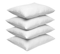 Bedding Home Hollow Fiber Pillows 4 Pack Hotel Quality | Anti Allergy Side Sleeper Pillow | Extra Firm Anti Allergy Pillow | Anti Snore Hotel Pillows Luxury 4 Pack