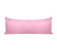 Bedding Home Hollow Fiber Superking 6ft Bolster Pillow, Body Pillows for Adults Side Sleeper Pregnancy Pillow, Cuddle Cushion King Size Pillows, (Superking - 6ft), Pink