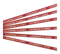 Bedding Mill Dual Purpose Standard Carpet Grippers - 300 Grippers - 457.18m (1500ft) in Red Bedding Mill Red