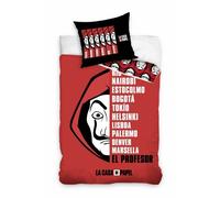 Bedding Set Casa De Papel Duvet Cover 140x200cm Cotton CARBOTEX