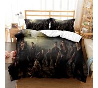 Bedding Set Vampire Diaries Duvet Cover Set for Boys Girls Junior/Cot Bed Reversible Lovely Colorful Comforter Cover (200x200cm(Double),TVD 03)