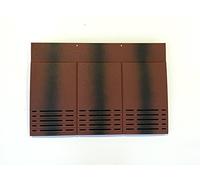 Beddoes Products Plain Tile Vent for Concrete/Clay Plain Roof Tiles (Old English Red - Smooth)