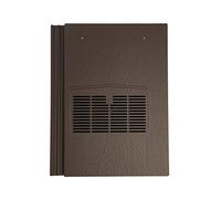 Beddoes Products Roof Tile Vent for Marley Modern and Redland Mini Stonewold with Flexi Pipe Adaptor (Brown - Smooth)