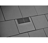 Beddoes Products Slate Vent for 500 x 250 mm & 20 x 10 Inch Roof Slates with Flexi Pipe Adaptor for Bathroom Extractor Fan