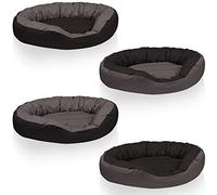 BedDog® 4in1 Bed for a dog SUNNY XL till XXXL, 13 colours to choose, pillow, sofa, basket for a dog,anthracite/grey XXXL, 150x120 cm (59x47 inch)