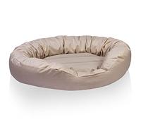 BedDog® Bed for a dog SUNNY XL till XXXL, 13 colours to choose, pillow, sofa, basket for a dog,beige XXXL, 150x120 cm (59x47 inch)