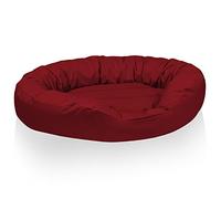 BedDog Sunny XL Up to XXXL Dog Bed, Choice of 13 Colours, Cushion, Sofa, Dog Basket, Red XXXL
