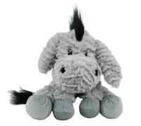 Beddy Buddies - Buddy Donkey Microwavable Soft Toy - Heated Comforting Companion with Removable English Flaxseed Heat Bag, Warm Cuddly Bedtime - The Wheat Bag Company