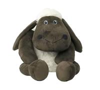 Beddy Buddies Plush Animal Unscented Microwaveble Hottie (White & Brown Sheep)