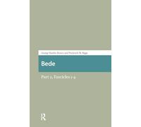 Bede: Part 2 (Sources of Old English and Anglo-Latin Literary Culture)