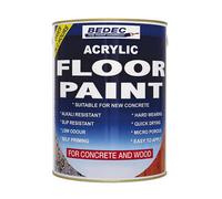 Bedec Acrylic Floor Paint Battleship Grey - 2.5L