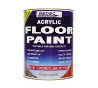 Bedec Acrylic Water Based Floor Paint Blue 5 Litre