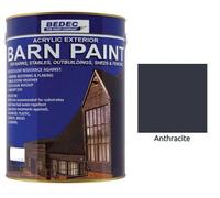 Bedec Barn Paint - Semi-Gloss - Anthracite Grey (Ral 7016) - 5L