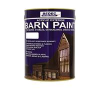 Bedec BEDE2AK0003/46 Barn Paint Semi Gloss Black 5 Litre
