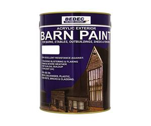 Bedec BEDE2AK2013/40 Barn Paint Semi Gloss Medium Oak 2.5 Litre