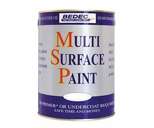 Bedec BEDE2KCE004/29 Multi Surface Paint Matt ,Regency White ,750 ml