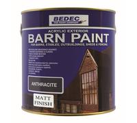 Bedec Exterior Barn Paint 2.5ltr - Matt Anthracite
