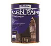 Bedec Exterior Barn Paint 5ltr - Matt Black
