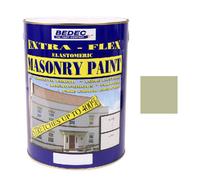 Bedec Extra Flex Masonry Paint - Clifton Grey - 5 Litre